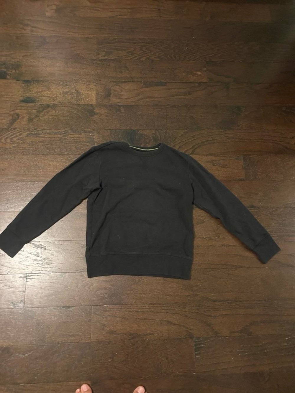 Athletic Works Black Crewneck Sweatshirt